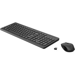 Kit Mouse e Teclado sem Fio Hp 330, Wireless, Us, com Teclado Numérico, Preto - 2v9e6aa#ac4 - 1