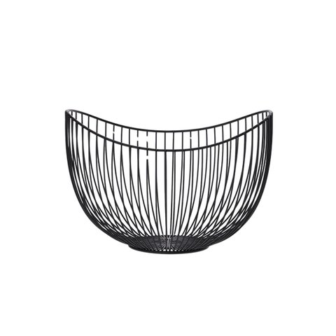 Centro de Mesa Decorativo em Metal Preto 29cm 20718g Mart