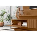 Ver imagem 2 de Home Istambul Painel P/ Tvs até 65'' 2 Portas - Jequitiba Ripado - Lukaliam