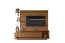 Ver imagem 3 de Home Istambul Painel P/ Tvs até 65'' 2 Portas - Jequitiba Ripado - Lukaliam