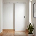 Ver imagem 1 de Porta Lisa 90x210cm + Kit de Correr Sobrepor