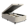 Cama Box com Baú 0,96m Prince Branco - 2