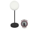 Abajur Luminária De Mesa Aro Jabuticaba Globo Orby Preto - 3