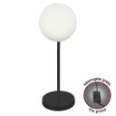 Ver imagem 3 de Abajur Luminária De Mesa Aro Jabuticaba Globo Orby Preto