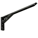 Ver imagem 6 de Kit 02 Pares Suporte para Mesa Dobrável Retrátil 30 Cm H02 Mão Francesa Preto - Lyam