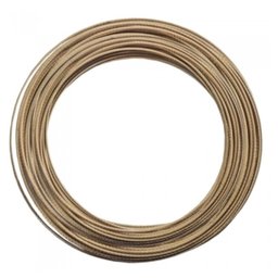 Varal Cabo de Aço Revestido Multiuso Corda 2,70mm 10 Metros - 2