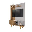 Ver imagem 1 de Estante Home Corumbau para Tv de 55" Cinamomo Fresado/off-white - Bechara