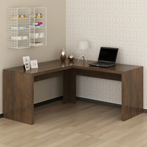 Mesa para Escritório Angular em L 157,3x157,3cm ME4116