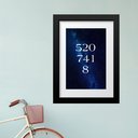 Ver imagem 1 de Quadro Código do Dinheiro Grabovoi- 60x48cm:moldura Preta