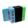SANFONA INFANTIL MINI ACORDEON GAITA 3 BAIXOS ESTILO PROFISSIONAL LUZ E SOM BRINQUEDO CRIANÇA - 3