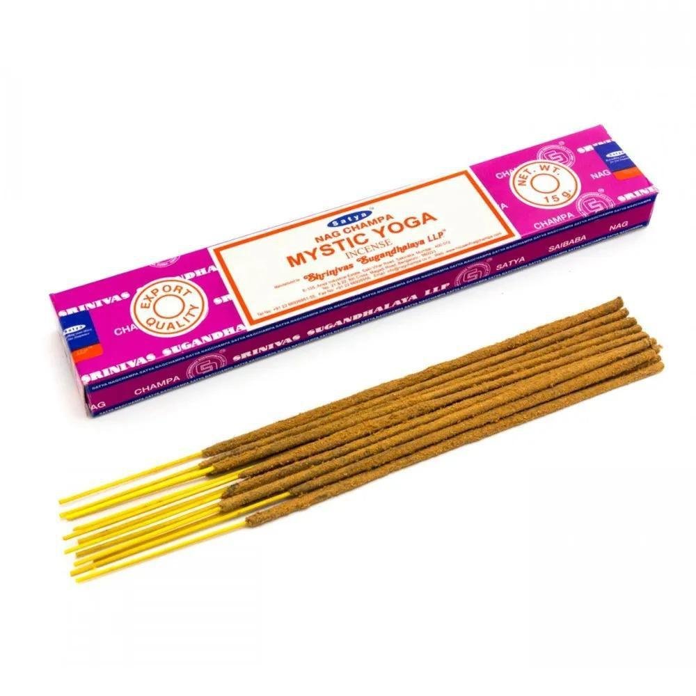 Incenso Satya Nag Champa Mystic Yoga/Shrinivas