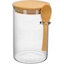 Ver imagem 1 de Pote Hermético de Borossilicato 1L Transparente 15x10x10cm Mantimentos Cozinha