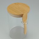 Ver imagem 7 de Pote Hermético de Borossilicato 1L Transparente 15x10x10cm Mantimentos Cozinha