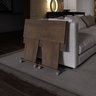 Escrivaninha Dobrável 80cm com Rodízio ME4117 - 8
