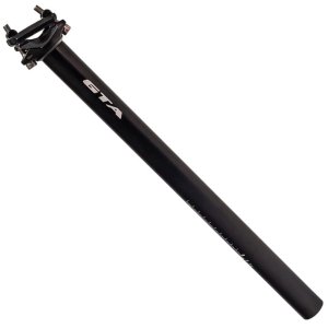 Canote Selim com Carrinho 27.2mm X 400mm Micro Ajuste Offset 0 Gta Preto Gta Bike Mtb Microajuste Of