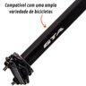 Canote Selim com Carrinho 27.2mm X 400mm Micro Ajuste Offset 0 Gta Preto Gta Bike Mtb Microajuste Of - 2