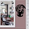 Adesivo de Parede Tupac Shakur com Lenço-Grande 56x68cm - 1