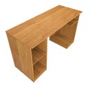 Ver imagem 2 de Escrivaninha Mesa Computador 136cm Encanto Patrimar Cinamomo