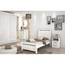 Ver imagem 4 de Cama Solteiro Reali Branco - Lopas