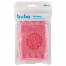 Joelheira para Bebê Engatinhar - Antiderrapante - Rosa - Buba - 2