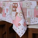 Ver imagem 3 de Kit 12 Capas de Cadeira + Toalha de Mesa + Cortina Sala de Jantar Cozinha Dos Sonhos Completa Bule R