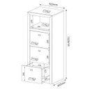 Ver imagem 6 de Gaveteiro 3 Gavetas para Pasta Suspensa Me4118