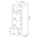 Ver imagem 6 de Gaveteiro 3 Gavetas para Pasta Suspensa Me4118