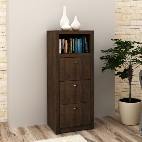 Gaveteiro 3 Gavetas para Pasta Suspensa Me4118