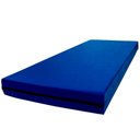 Ver imagem 1 de Colchão Solteiro RG Hospitalar Impermeável Espuma D33 Azul 188x78x12