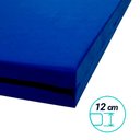 Ver imagem 3 de Colchão Solteiro RG Hospitalar Impermeável Espuma D33 Azul 188x78x12