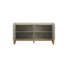 Buffet Aparador Flip1,60 4 Portas Sala - 3 Cores:offwhite - 6