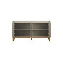 Ver imagem 6 de Buffet Aparador Flip1,60 4 Portas Sala - 3 Cores:offwhite