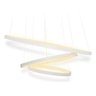 Lustre Pendente 3 Anéis 60cm Triarc 3 Arcos 110/220 Moderno Led Integrado - 8