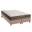 Ver imagem 1 de Cama Box Queen: Colchão Ortopédico Paropas D28 - Orthomedic Gold Plus Rústico Clean + Base Crc