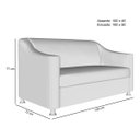 Ver imagem 7 de Recepção Clínica Sofisticada: Namoradeira 2l + 2 Poltronas Azul-marinho