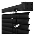 Ver imagem 4 de Persiana Horizontal de Pvc- 1,60x1,30m Cortina Blackout Off Preto