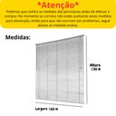Ver imagem 7 de Persiana Horizontal de Pvc- 1,60x1,30m Cortina Blackout Off Preto
