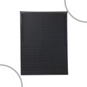 Ver imagem 1 de Persiana Horizontal de Pvc- 1,60x1,30m Cortina Blackout Off Preto