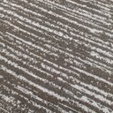 Ver imagem 4 de Tapete Sala Quarto 1,40 X 2,00m Antiderrapante Mesclado Rústico Marrom Cru Artesanal Minimalista