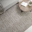 Ver imagem 3 de Tapete Sala Quarto 1,40 X 2,00m Antiderrapante Mesclado Rústico Marrom Cru Artesanal Minimalista