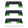 Step Aeróbico Profissional Regulável Verde - Maktub Fitness - 4
