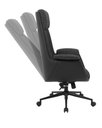 Ver imagem 5 de Kit com 8 Cadeiras Office Diretor com Revestimento Couro e Base em Aço Cromado Valencia