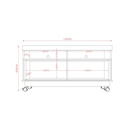 Rack para TV até 50 Polegadas Artur  - 11
