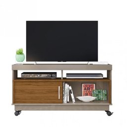 Rack para TV até 50 Polegadas 1 Porta e Rodízios Artur - 2 Rack para TV até 50 Polegadas 1 Porta e Rodízios Artur - 2
