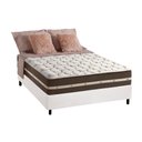 Ver imagem 1 de Cama Box Casal: Colchão Molas Anjos Superlastic Classic + Base CRC Courano White(138x188)