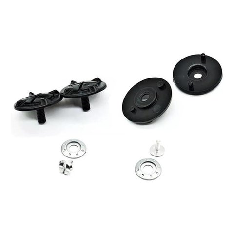 Reparo Fixação Viseira Capacete Helt Cross Vision - Preto