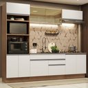 Ver imagem 1 de Cozinha Completa 270010 com Armário e Balcão Rustic/branco