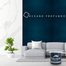 Cimento Queimado com Efeito Perolizado Decora Fácil 1kg - Oceano Profundo - 9