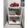 Mesa de Cabeceira com Rodinhas e Prateleira - Compmovel - 3
