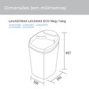 Ver imagem 6 de Lavadora Lavamax Eco 14 Kg Preta Suggar